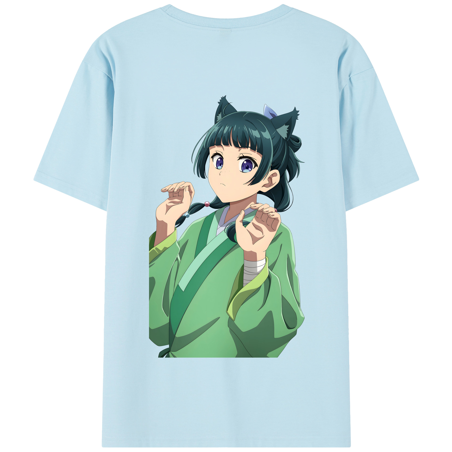 （画像用） 薬屋のひとりごと The Apothecary Diaries 綿100％半袖Tシャツ（背面プリント）